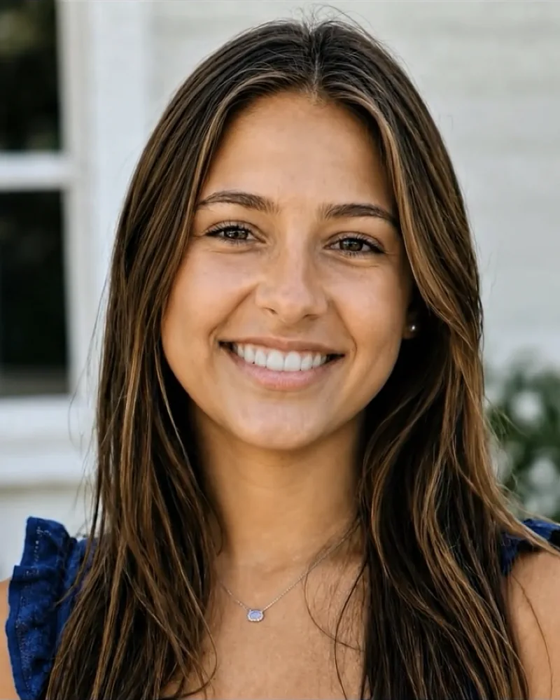 Patient smile after Invisalign simulation