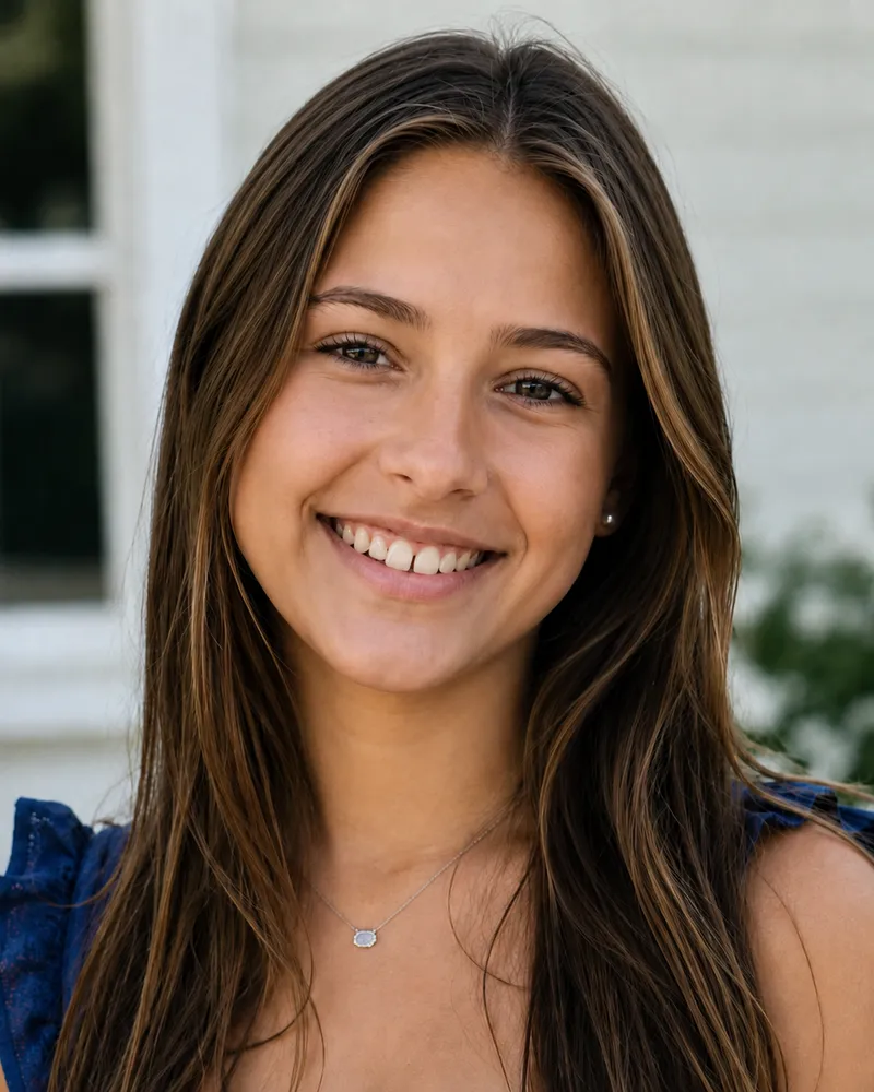 Patient's smile before treatment